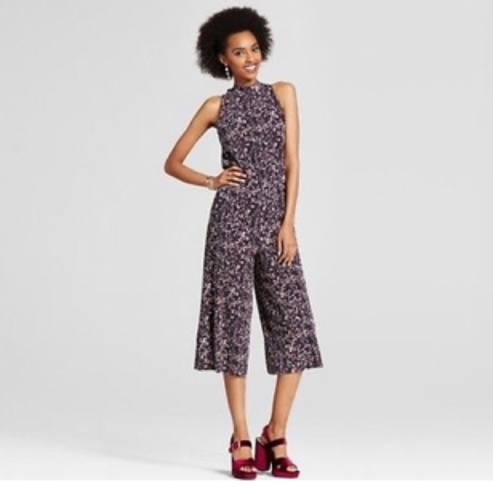 High neck jumpsuit
